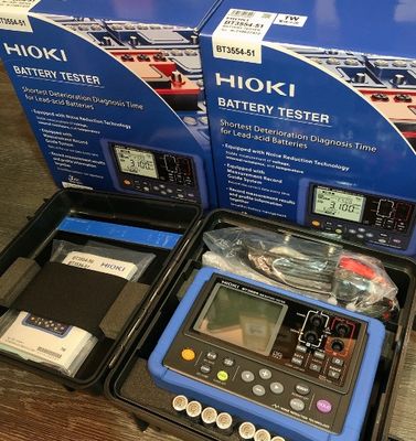 HIOKI BT3554-51 BT3554-52 Portable Battery Tester , 9465-10 Straight Pin Type Lead