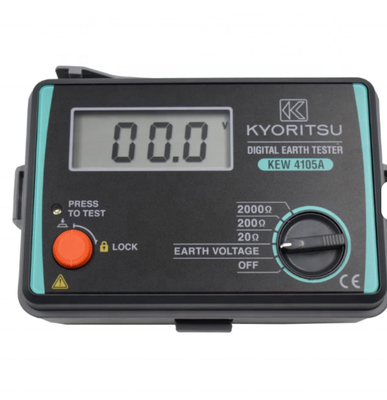 New Japan Kyoritsu Earth Tester KEW Model 4105A 4200 Ground Resistance Tester for Measuring Ground Voltage