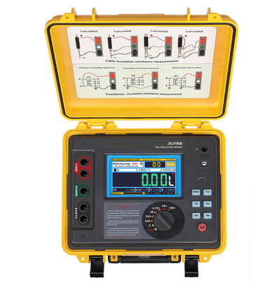 NCEL JSJY908 Digital Insulation Resistance Tester Meg Ohm Meter 10000V/10kV 7mA High Voltage Digital Display