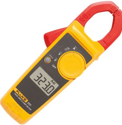 Fluke 323 True RMS Clamp Meter with 400 A AC Current and 600 V AC Voltage Measurement