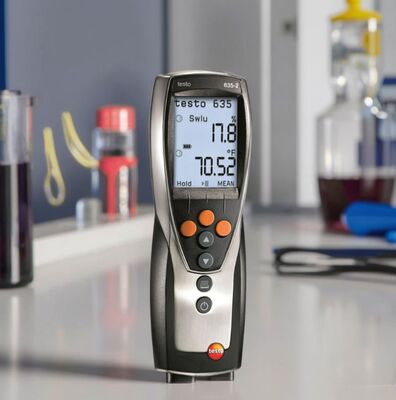 Testo 635-2 Digital Thermahygrometer Temperature Humidity Meter USB ABS Dew Point Pressure Measurement OEM Customizable