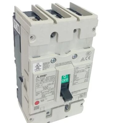 Mitsubishi NF125-SVU 3P 20A UL 489 Compliant Molded Case Circuit Breaker - NF Series