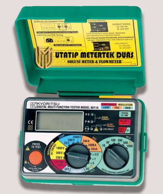  KYORITSU MULTI FUNCTION INSTALLATION TESTER 6011A KEW Multifunction Tester
