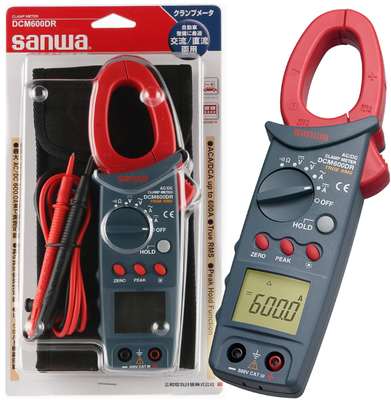 Sanwa DCM600DR DCM2000DR clamp ammeter from Japan,AC/DC 600A