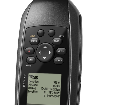 GARMIN GPS Handheld Navigator GPS 73,PART NUMBER010-01504-00
