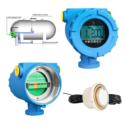External Digital Ultrasonic Level Meter Water Tank IP67 5m 15m 30m 24V DC