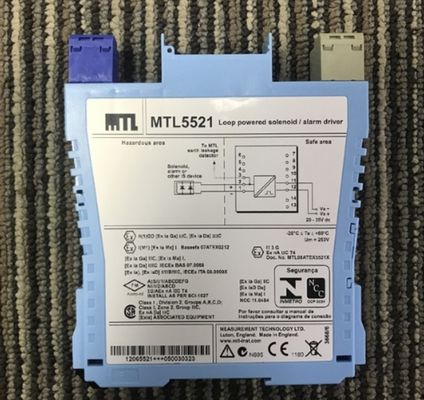MTL5522 Solenoid/Alarm Driver 20-35V dc Input Voltage Eaton MTL Instruments