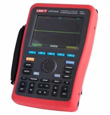 UTD1202C Handheld Digital Storage Oscilloscope+Waveform Generator+Multimeter With USB