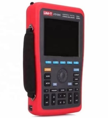UTD1202C Handheld Digital Storage Oscilloscope+Waveform Generator+Multimeter With USB