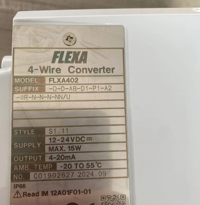 New Yokogawa FLXA402 Multi Channel 4-Wire Analyzer FLXA402-D-D-AB