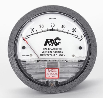 Máy đo áp suất khác biệt MC OEM Micro 100 Psi Máy đo áp suất thép không gỉ