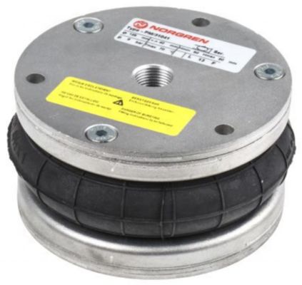 Hot Original NORGREN PM/31042 Air Bellow Single Acting 4-1/2" Diameter , 80mm Stroke Cheap in Stock