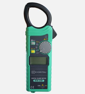 Kyoritsu 2200 AC Digital Clamp Meter AC/DC/Ω 1000A KEW 2200