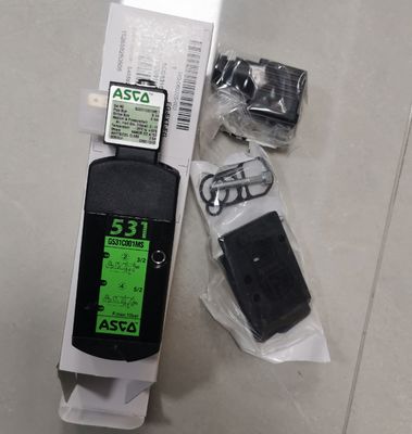 ASCO 531 Series SCG531C001MS Integrated Pilot Operated Solenoid Valve Pneumatic Diaphragm Structure for Gas Media