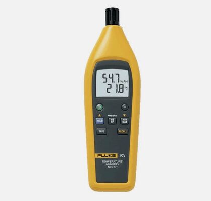 Đồng hồ đo nhiệt độ và độ ẩm Fluke 971, Phạm vi -20°C đến 60°C (-4°F đến 140°F)