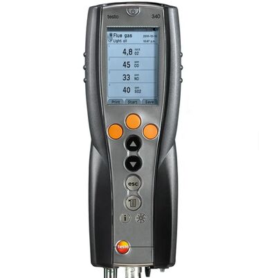 Testo 340 mới gốc - Máy phân tích cháy cho các ứng dụng thương mại và công nghiệp