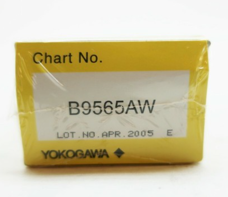 YOKOGAWA Giấy ghi công cụ B9565AW Màn gấp dài 0-100 Giấy ghi công cụ nhiệt độ 114*40