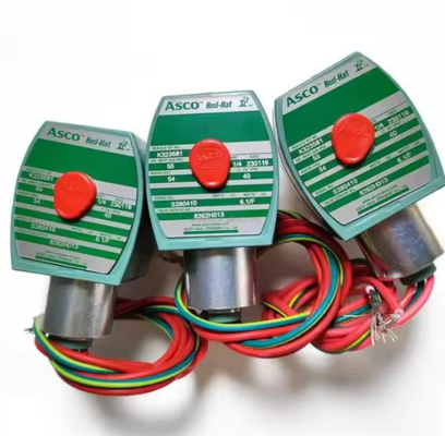 ASCO Pneumatic Solenoid EF8320G174 & EF8321G002 220V 1-Year Warranty Spot Inventory Operated EF8321G002