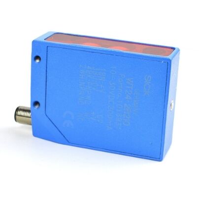 Sick WT24-2B210 Photoelectric Sensor, Diffusion, Background Suppression