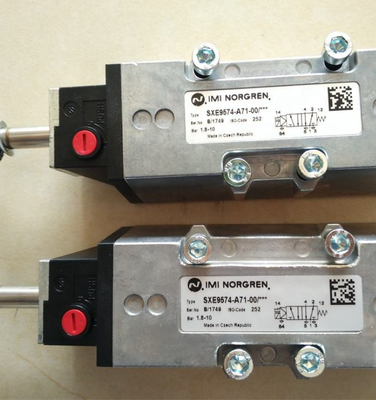 Solenoids Feature Norgren SXE9574-A71-00 NORGREN Valve Cylinder Filter