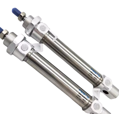 Festo DSNU(-S) Xi lanh tròn Xi lanh ISO Tác động kép 20 mm Đường kính pít-tông 30 mm Hành trình dùng trong công nghiệp