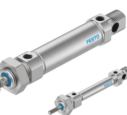 Festo DSNU(-S) Round cylinder ISO cylinder Double-acting 20 mm Piston diameter 30 mm Stroke for industrial use