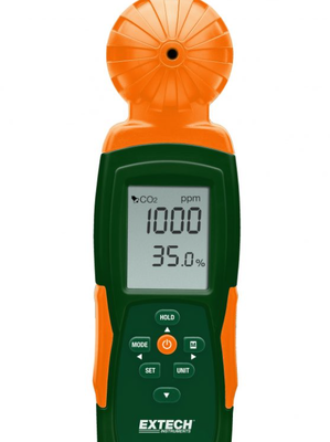 FLIR Extech CO240 Indoor Air Quality Meter with 0 to 9,999ppm CO2, 10 to 90% Relative Humidity, and Dew Point Calculations