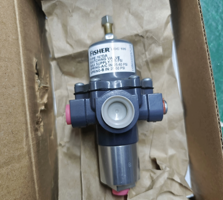 Fisher 167DA Ba chiều Pneumatic Switch Valve với 400 psig áp suất đầu vào tối đa và thép không gỉ Bolting