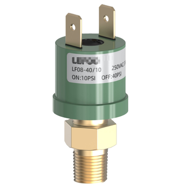 LF08 Công tắc áp suất thông minh IP67 SPDT 0.2~45bar Dải bảo vệ quạt nước máy nén điều hòa không khí 250V